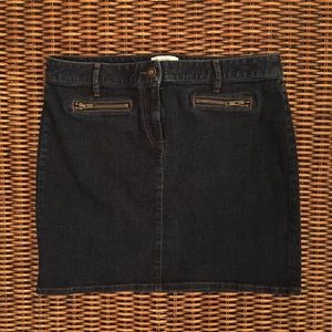 NWOT Ann Taylor Denim Skirt Size 2